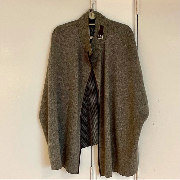 MOSSIMO DUTTI WOOL CAPE SIZE S - Picture 4 of 9